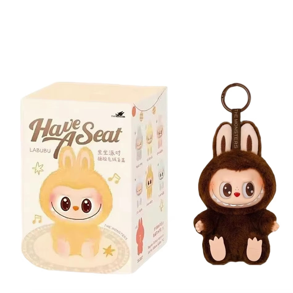 Caixa Misteriosa Labubu: Figuras de Ação Anime 17cm - Brinquedos PVC Colecionáveis e Ornamentos Divertidos!