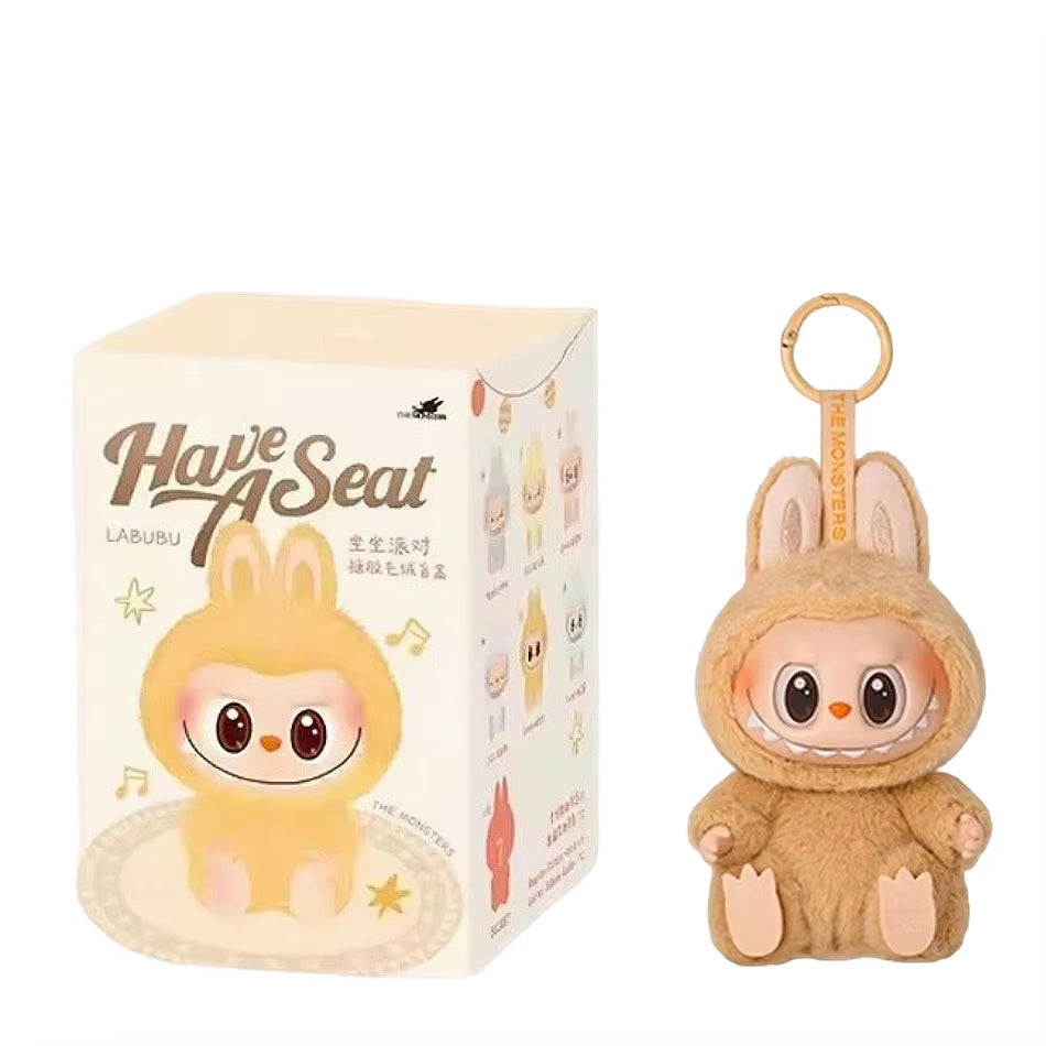 Caixa Misteriosa Labubu: Figuras de Ação Anime 17cm - Brinquedos PVC Colecionáveis e Ornamentos Divertidos!