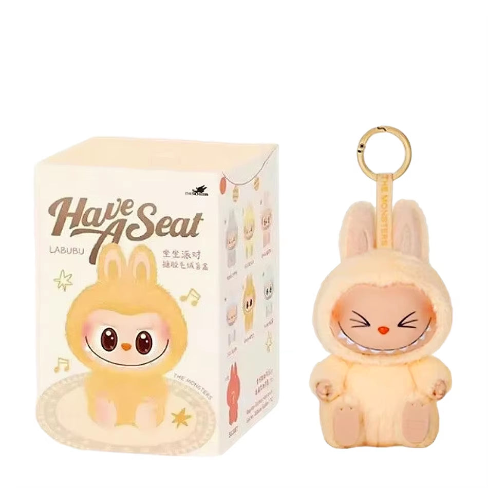 Caixa Misteriosa Labubu: Figuras de Ação Anime 17cm - Brinquedos PVC Colecionáveis e Ornamentos Divertidos!