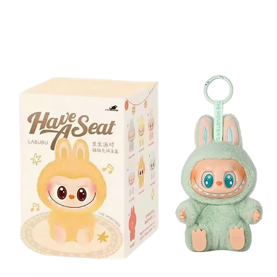 Caixa Misteriosa Labubu: Figuras de Ação Anime 17cm - Brinquedos PVC Colecionáveis e Ornamentos Divertidos!