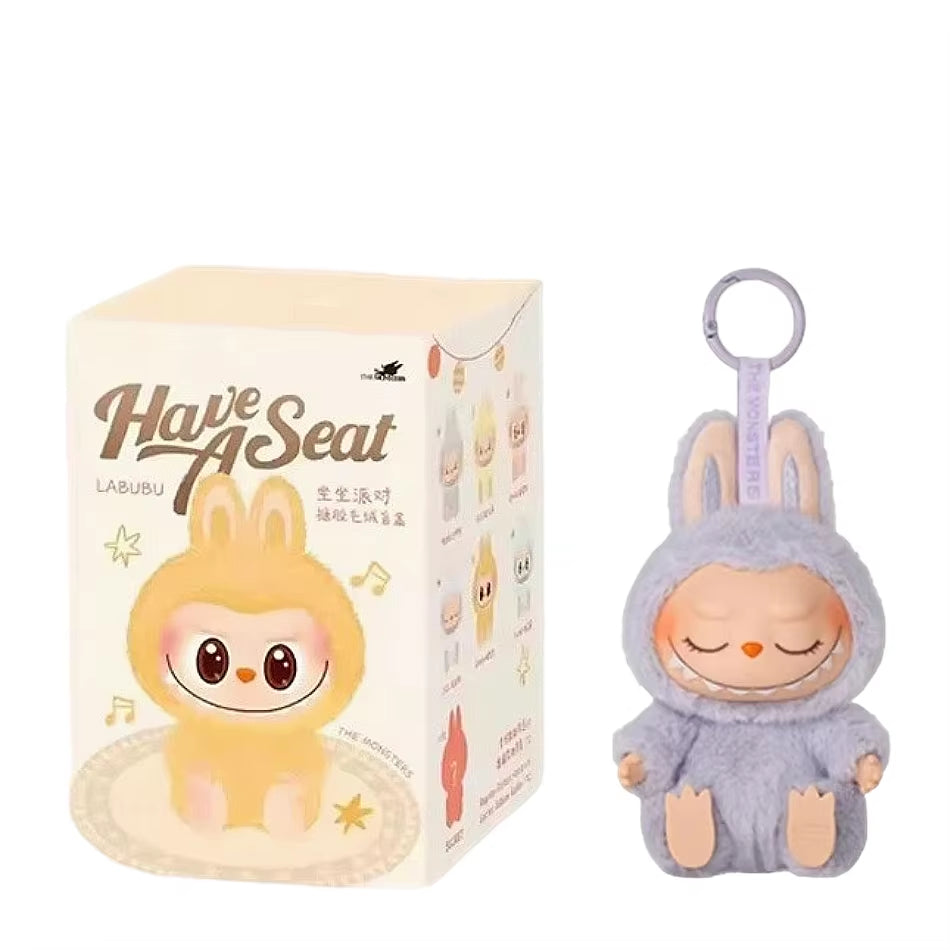 Caixa Misteriosa Labubu: Figuras de Ação Anime 17cm - Brinquedos PVC Colecionáveis e Ornamentos Divertidos!