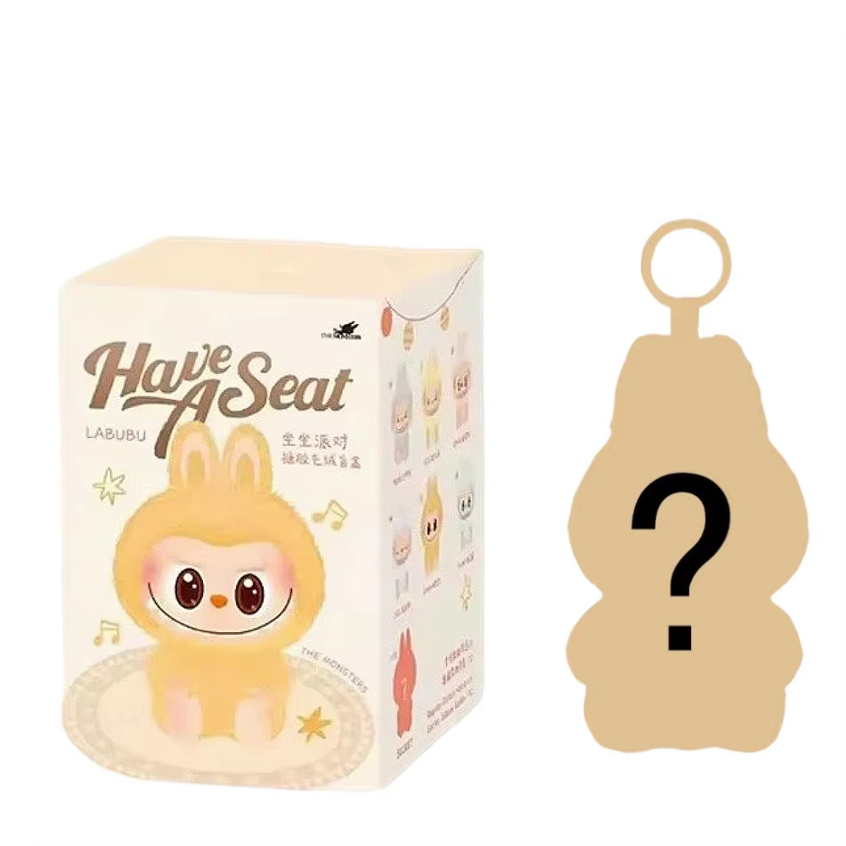 Caixa Misteriosa Labubu: Figuras de Ação Anime 17cm - Brinquedos PVC Colecionáveis e Ornamentos Divertidos!