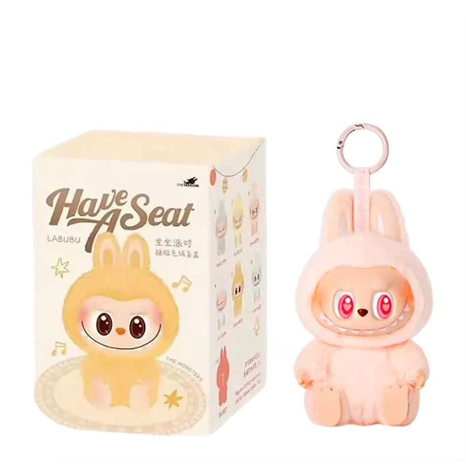 Caixa Misteriosa Labubu: Figuras de Ação Anime 17cm - Brinquedos PVC Colecionáveis e Ornamentos Divertidos!